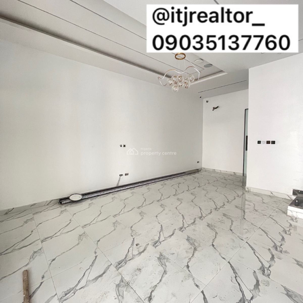 Stunning 4 Bedroom Terrace Duplex with Swimming Pool and Bq, Osapa London, Osapa, Lekki, Lagos, Terraced Duplex for Sale