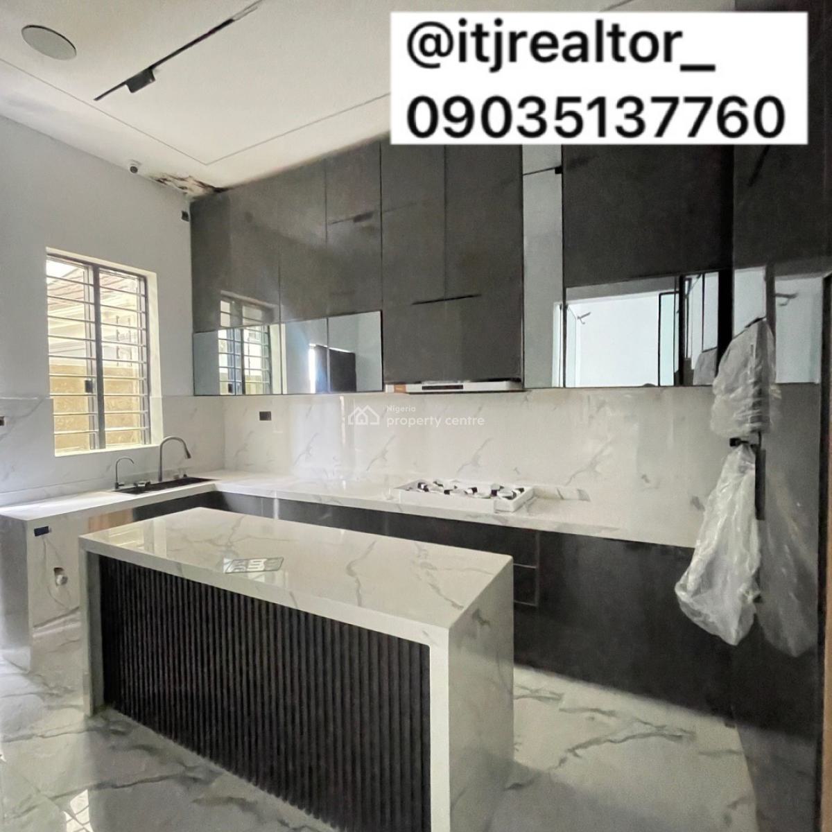 Stunning 4 Bedroom Terrace Duplex with Swimming Pool and Bq, Osapa London, Osapa, Lekki, Lagos, Terraced Duplex for Sale
