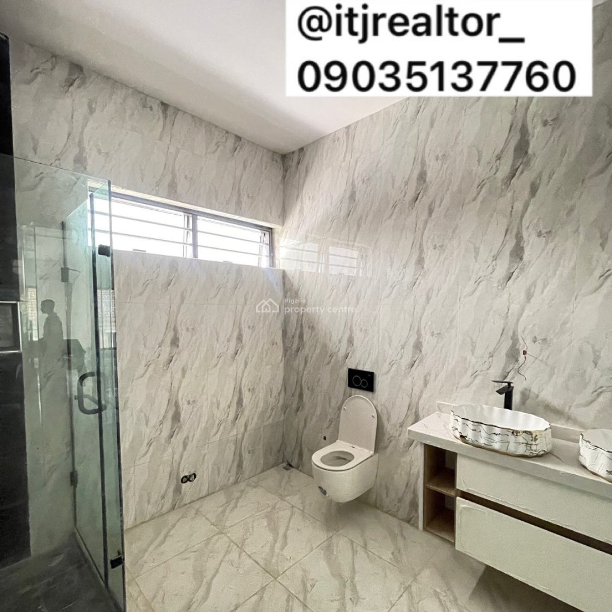 Stunning 4 Bedroom Terrace Duplex with Swimming Pool and Bq, Osapa London, Osapa, Lekki, Lagos, Terraced Duplex for Sale
