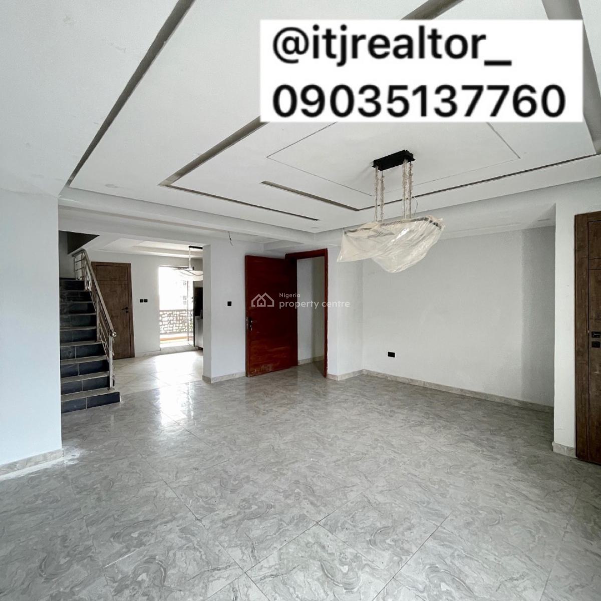 Stunning 4 Bedroom Terrace Duplex with Swimming Pool and Bq, Ikate, Ikate, Lekki, Lagos, Terraced Duplex for Sale