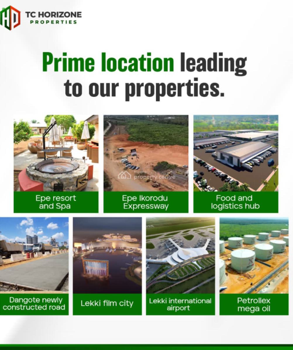 The New Rome of Lagos, The New Rome Estate, Ketu, Epe, Lagos, Mixed-use Land for Sale