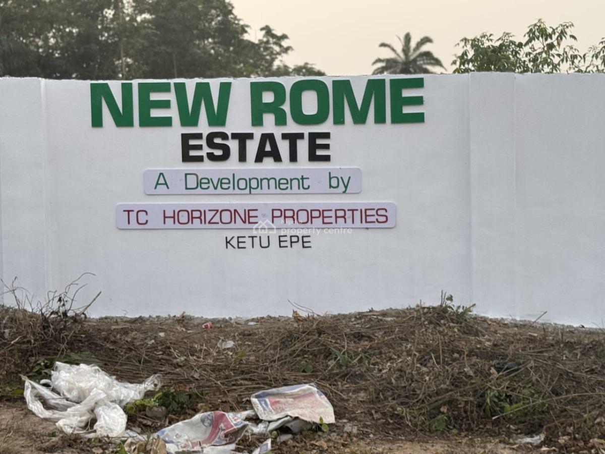 The New Rome of Lagos, The New Rome Estate, Ketu, Epe, Lagos, Mixed-use Land for Sale