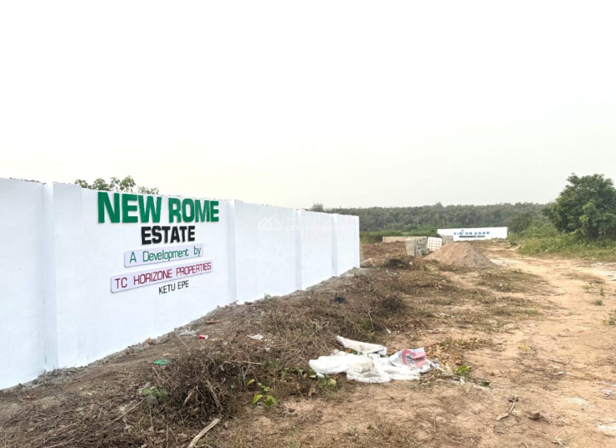The New Rome of Lagos, The New Rome Estate, Ketu, Epe, Lagos, Mixed-use Land for Sale