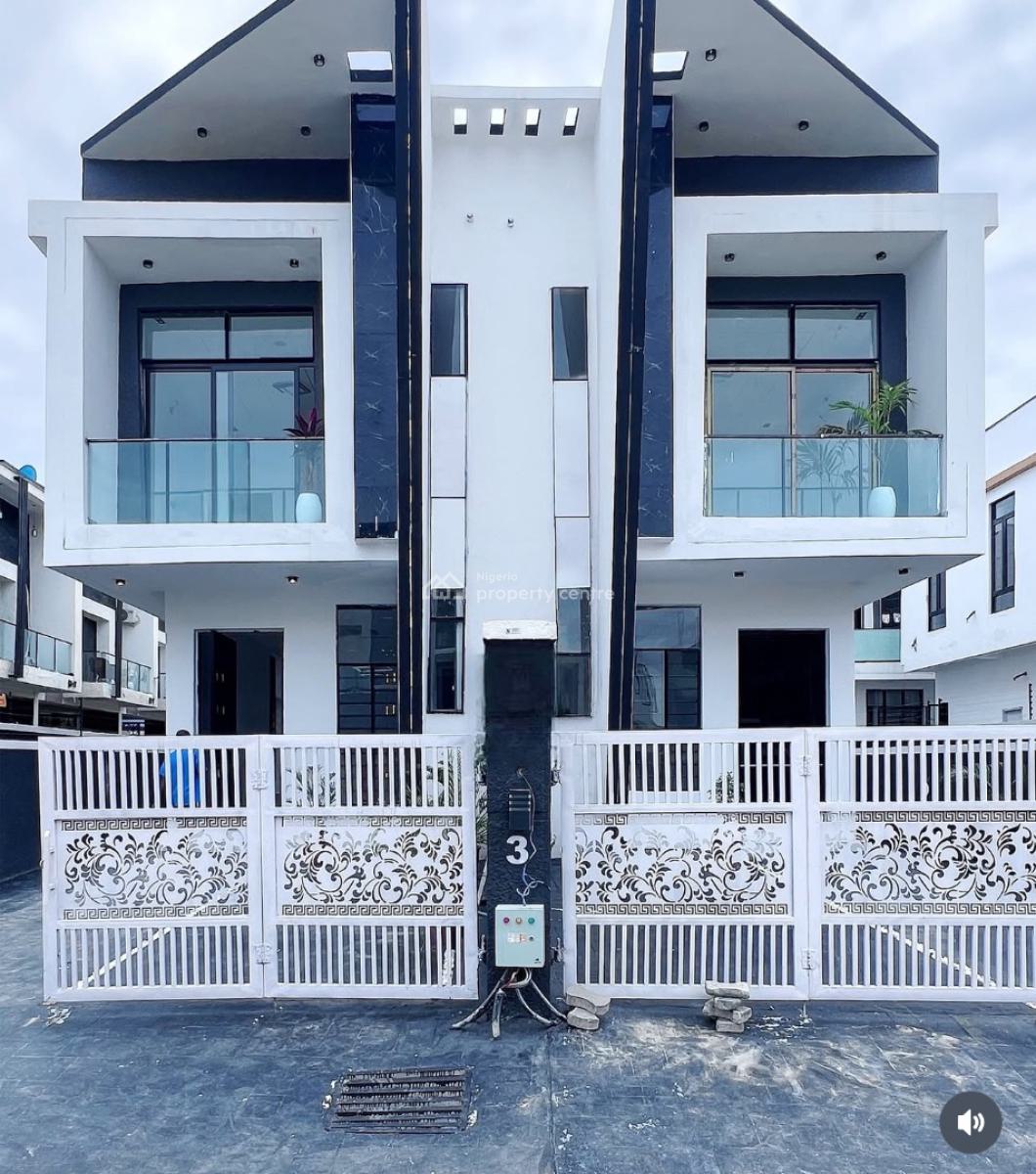 4 Bedroom Semidetached Duplex + Bq, Ikota, Lekki, Lagos, Semi-detached Duplex for Sale
