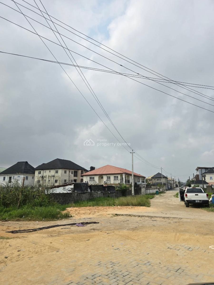Partly Fenced Plot of Land Measuring 510sqm, University View Estate, Sangotedo, Ajah, Lagos, Residential Land for Sale