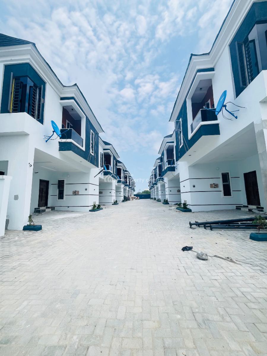 Brand New 4bedroom Terrace Duplex at Ikota for N120m, Ikota, Lekki Lagos, Lekki, Lagos, Terraced Duplex for Sale
