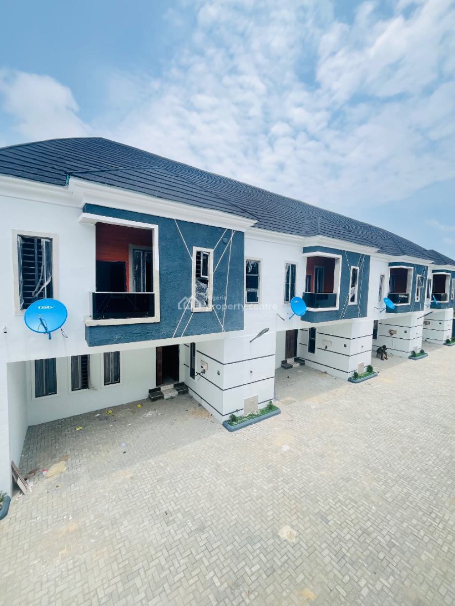 Brand New 3 Bedrooms Terraced Duplex with All Amenities, Mobil Road, Ajah, Lagos, Terraced Duplex for Sale