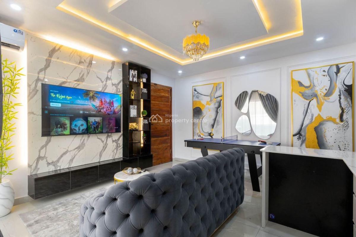 Enjoy a Relaxing Stay in Our Beautiful 1bedroom Apartment with Snooker, Lekki, Ikate, Lekki, Lagos, Detached Duplex Short Let