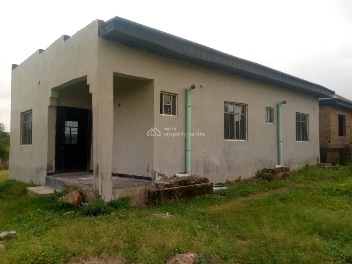 a Standard 3 Bedroom Bungalow on Half Plot of Land in Secured Environm, Shimawa After New Auditorium Redemption Camp., Mowe Town, Ogun, Detached Bungalow for Sale