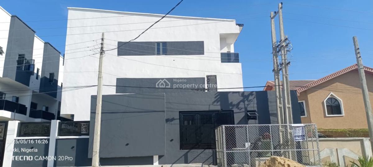 Brand New 4 3 Bedroom Terraced Duplex with Boys Quarters, Private Estate, Agungi, Lekki, Lagos, Terraced Duplex for Rent