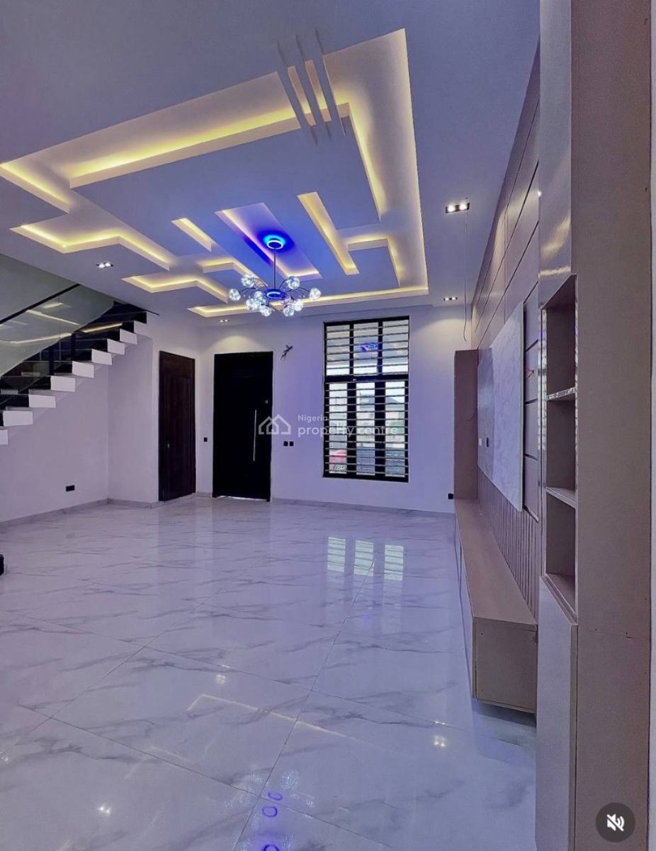 Self Gated 4 Bedroom Terrace Duplex, in a Gated and Secured Estate, Ikota, Lekki, Lagos, Terraced Duplex for Sale