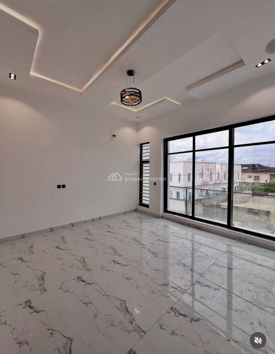 Self Gated 4 Bedroom Terrace Duplex, in a Gated and Secured Estate, Ikota, Lekki, Lagos, Terraced Duplex for Sale