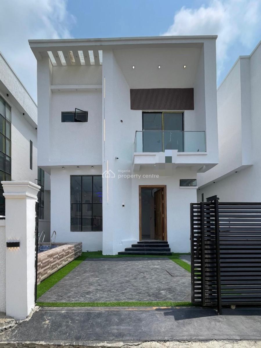 Contemporary 4 Bedroom Detached Duplex, Chevron, Lekki, Lagos, Lekki, Lagos, Detached Duplex for Sale