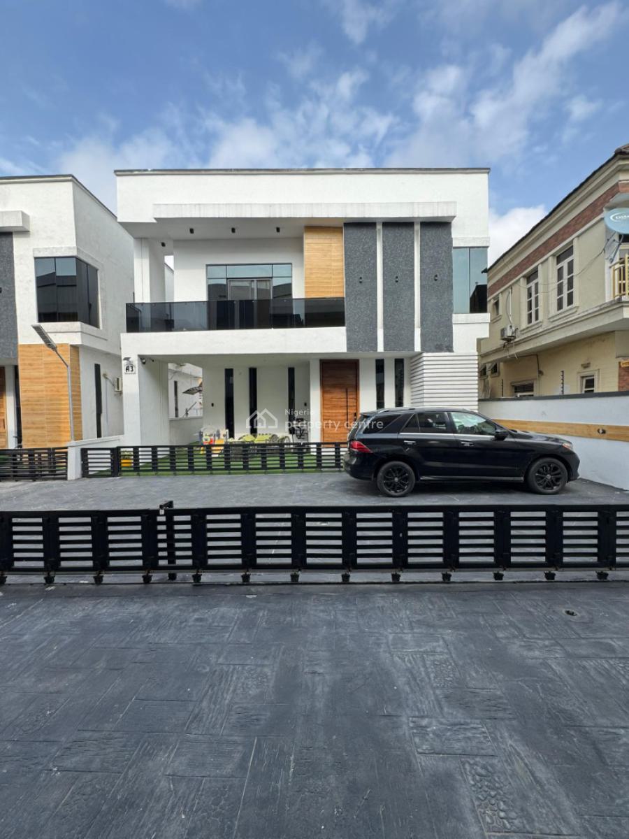 Beautifully Built Spacious 4bedroom Duplex with Bq, in a Secured Estate @ Chevron Drive, Lekki, Lagos, Detached Duplex for Rent