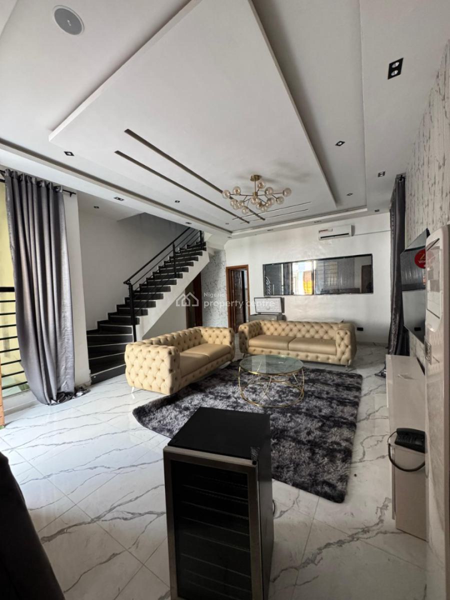 Beautifully Built Spacious 4bedroom Duplex with Bq, in a Secured Estate @ Chevron Drive, Lekki, Lagos, Detached Duplex for Rent