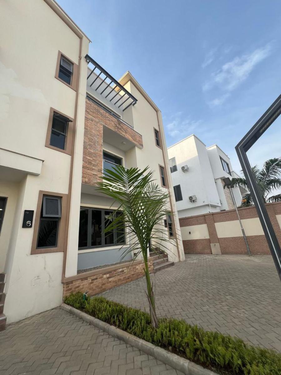 Newly Built & Tastefully Finished 4 Bedrooms Terrace Duplex with a Bq, Diplomatic Zone, Katampe Extension, Katampe, Abuja, Terraced Duplex for Rent