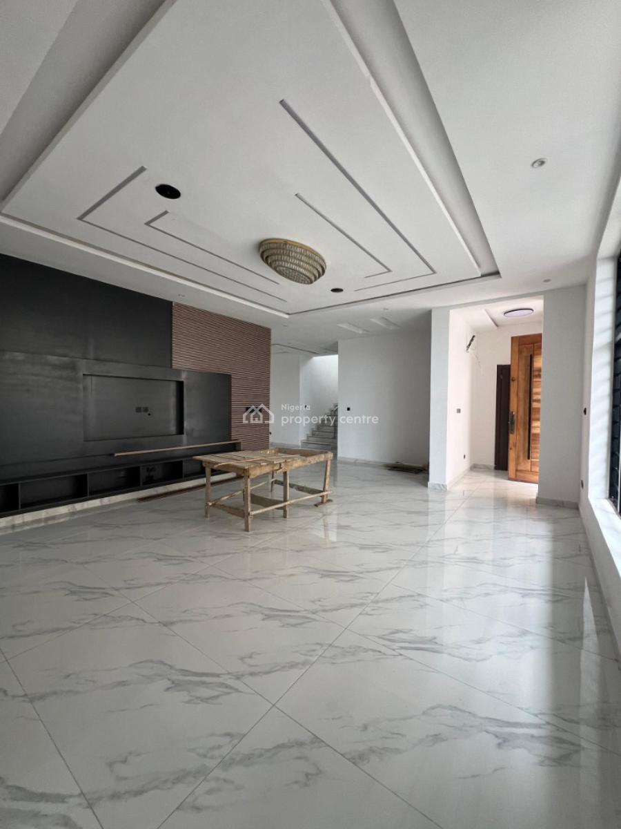 Contemporary Newly Built Spacious 5bedroom with Bq and Pool, in a Secured Estate @ Chevron Drive, Lekki, Lagos, Detached Duplex for Rent
