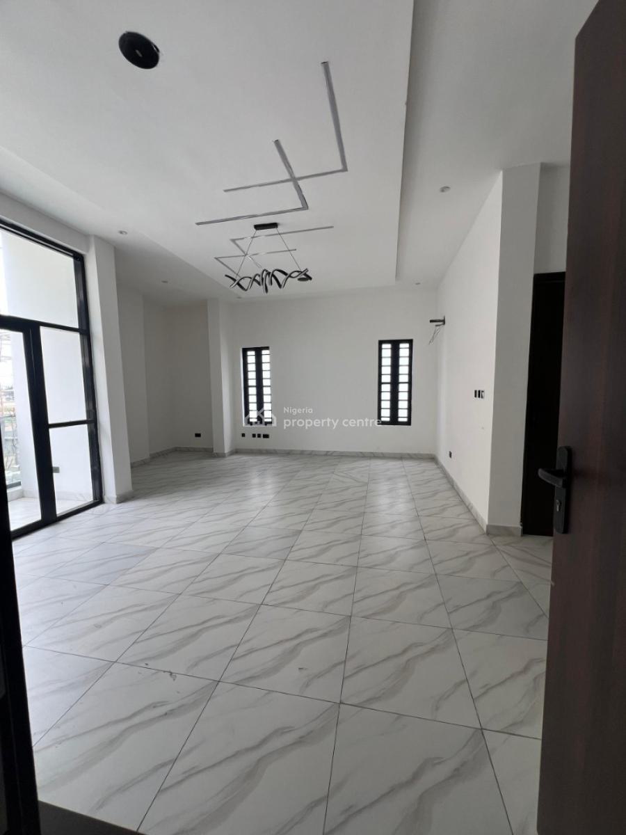 Contemporary Newly Built Spacious 5bedroom with Bq and Pool, in a Secured Estate @ Chevron Drive, Lekki, Lagos, Detached Duplex for Rent