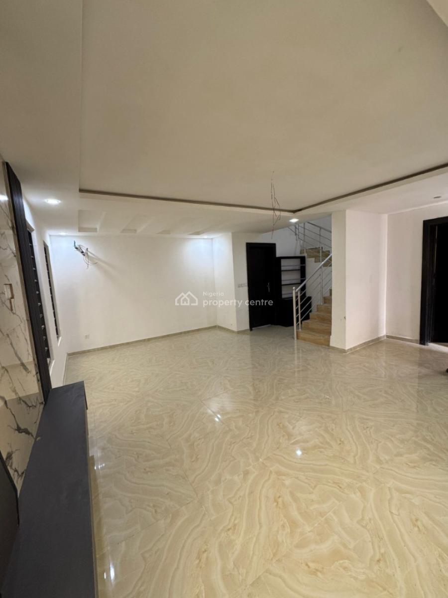 Contemporary Newly Built Spacious 4bedroom Duplex with Bq, in a Secured Estate Off Platinum Way, Ikate Elegushi, Lekki, Lagos, Terraced Duplex for Rent