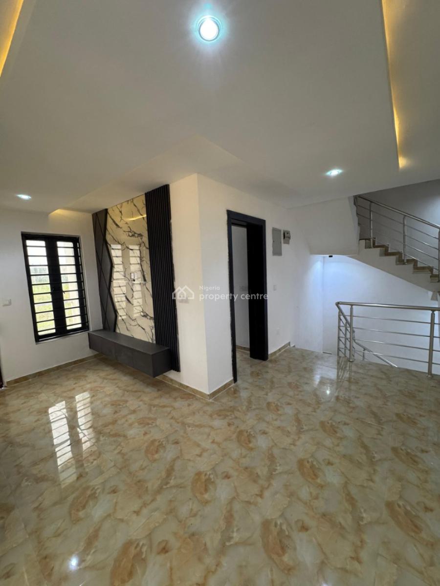 Contemporary Newly Built Spacious 4bedroom Duplex with Bq, in a Secured Estate Off Platinum Way, Ikate Elegushi, Lekki, Lagos, Terraced Duplex for Rent