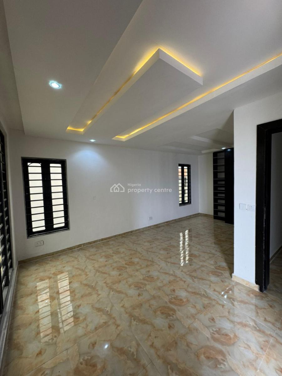 Contemporary Newly Built Spacious 4bedroom Duplex with Bq, in a Secured Estate Off Platinum Way, Ikate Elegushi, Lekki, Lagos, Terraced Duplex for Rent