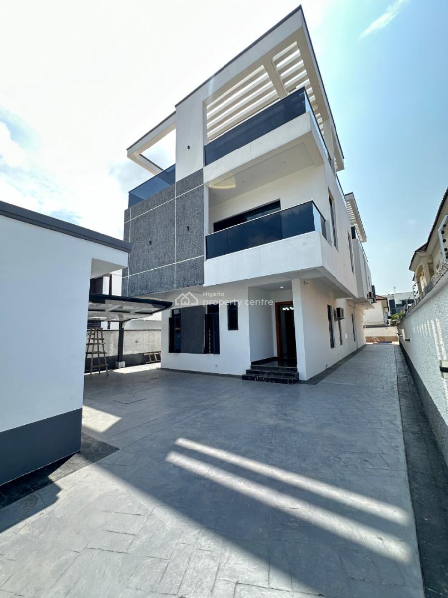 Exotic 5 Bedroom Fully Detached Duplex with Bq and Swimming Pool, Lekki Phase 1, Lekki, Lagos, Detached Duplex for Sale