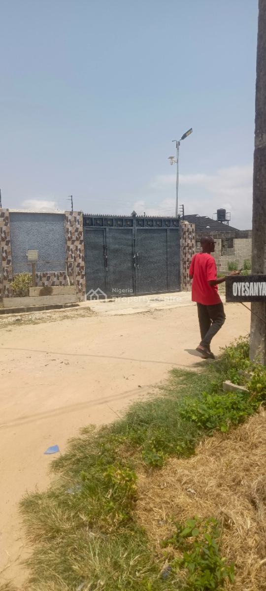 Full Plot of Conner Piece, Level and Fence Land, Fawole Estate Opposite Lagos State Housing Estate, Igbogbo, Ikorodu, Lagos, Residential Land for Sale