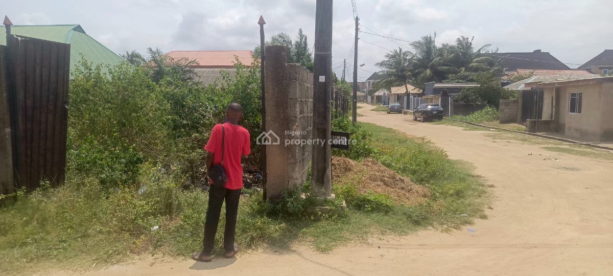 Full Plot of Conner Piece, Level and Fence Land, Fawole Estate Opposite Lagos State Housing Estate, Igbogbo, Ikorodu, Lagos, Residential Land for Sale