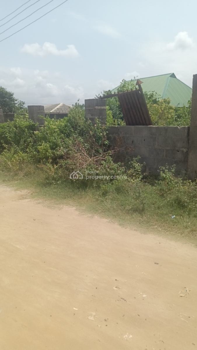 Full Plot of Conner Piece, Level and Fence Land, Fawole Estate Opposite Lagos State Housing Estate, Igbogbo, Ikorodu, Lagos, Residential Land for Sale