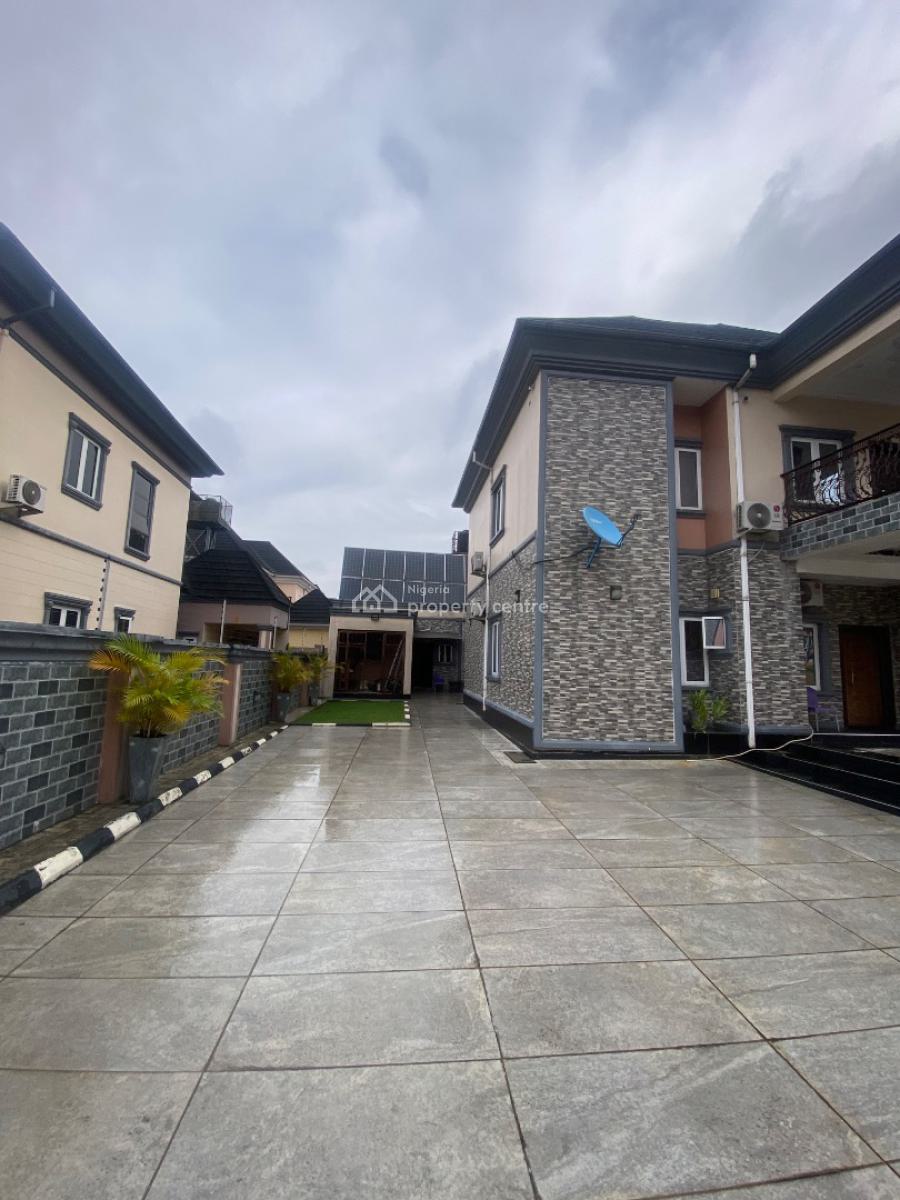 Tastefully Finished and Furnished 5bedroom Detached Duplex with Bq, Nafharmony Estate/ G.u Ake Road, Port Harcourt, Rivers, Detached Duplex for Rent