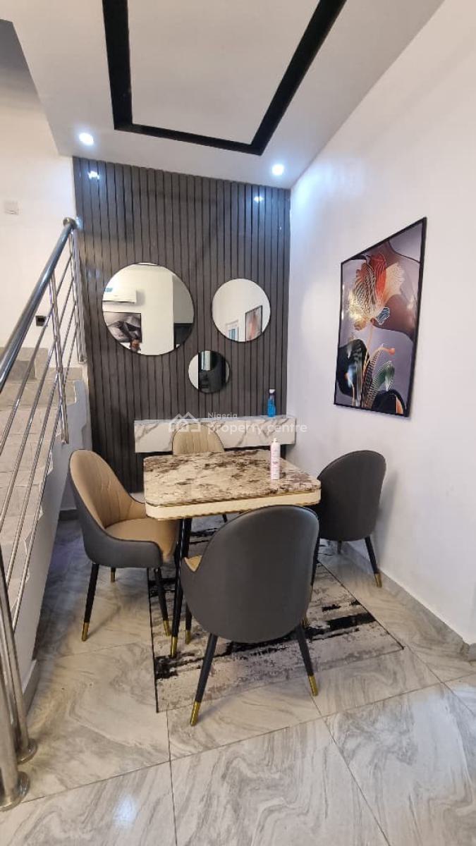 Tastefully Furnished 4 Bedroom Terrace  Duplex with Pool & Playground, Ajah, Ajah, Lagos, Terraced Duplex for Rent