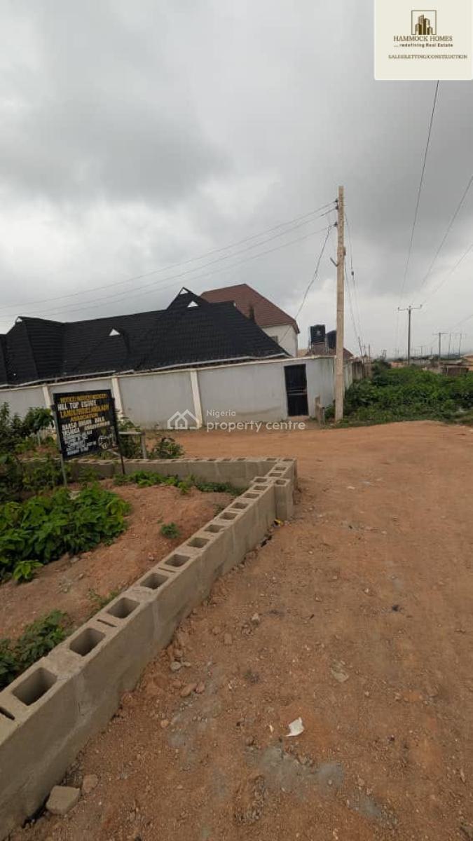 a Partially Fenced Cornerpiece Standard Plot of Land Measuring 573 Squ, Hilltop Estate, Yawiri Road, Ojurin-akobo, Akobo, Ibadan, Oyo, Mixed-use Land for Sale