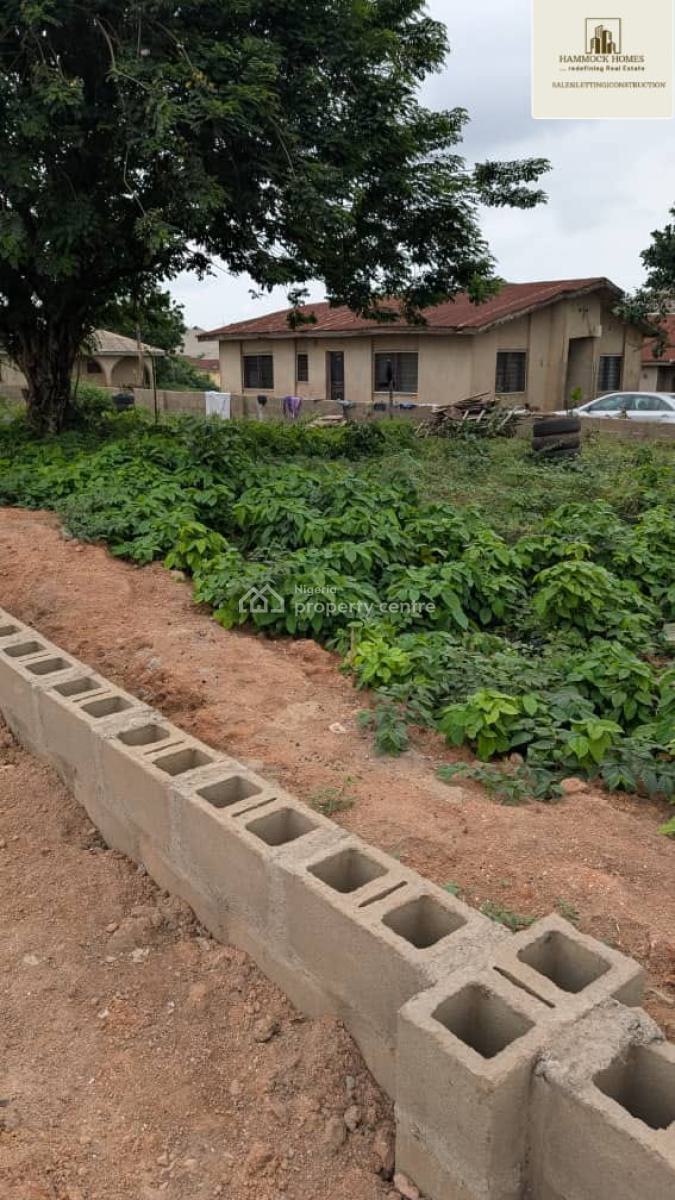 a Partially Fenced Cornerpiece Standard Plot of Land Measuring 573 Squ, Hilltop Estate, Yawiri Road, Ojurin-akobo, Akobo, Ibadan, Oyo, Mixed-use Land for Sale