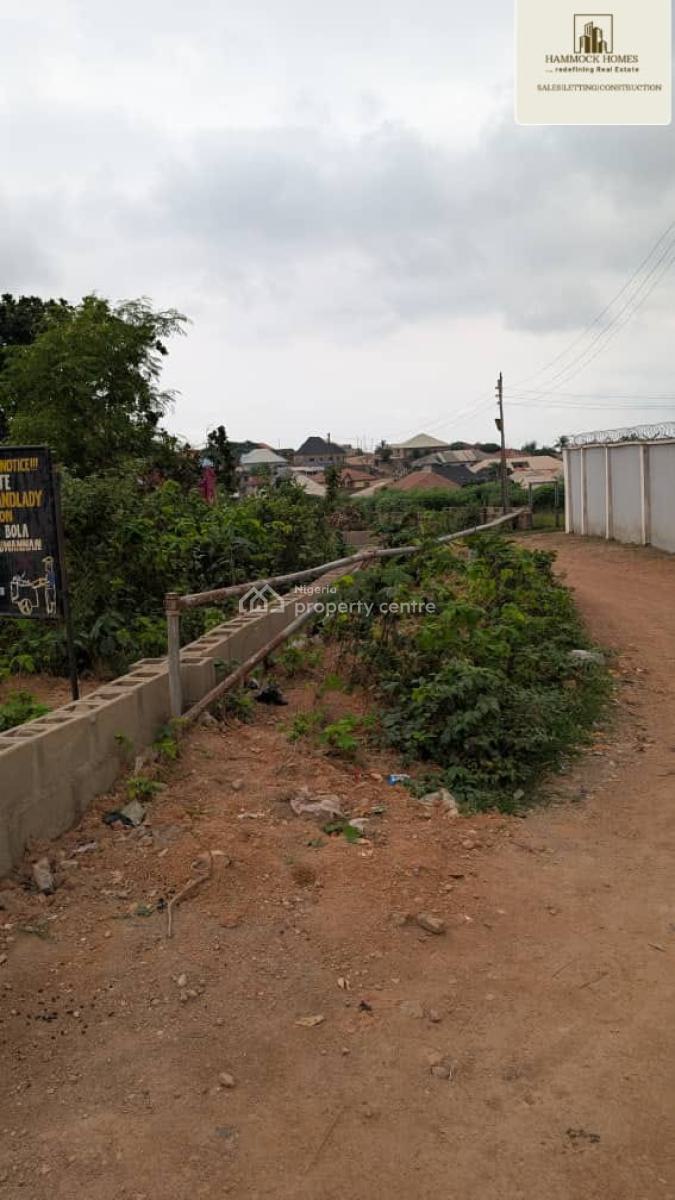 a Partially Fenced Cornerpiece Standard Plot of Land Measuring 573 Squ, Hilltop Estate, Yawiri Road, Ojurin-akobo, Akobo, Ibadan, Oyo, Mixed-use Land for Sale