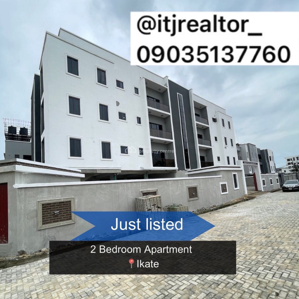 Stunning 2 Bedroom Apartment with Swimming Pool, Ikate, Ikate, Lekki, Lagos, Block of Flats for Sale