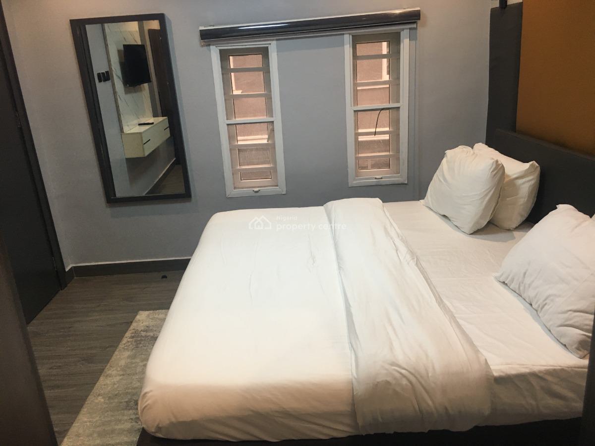 Furnished Mini-flat with Pool,lounge, Agbaoku Estate, Opebi, Ikeja, Lagos, Flat / Apartment Short Let