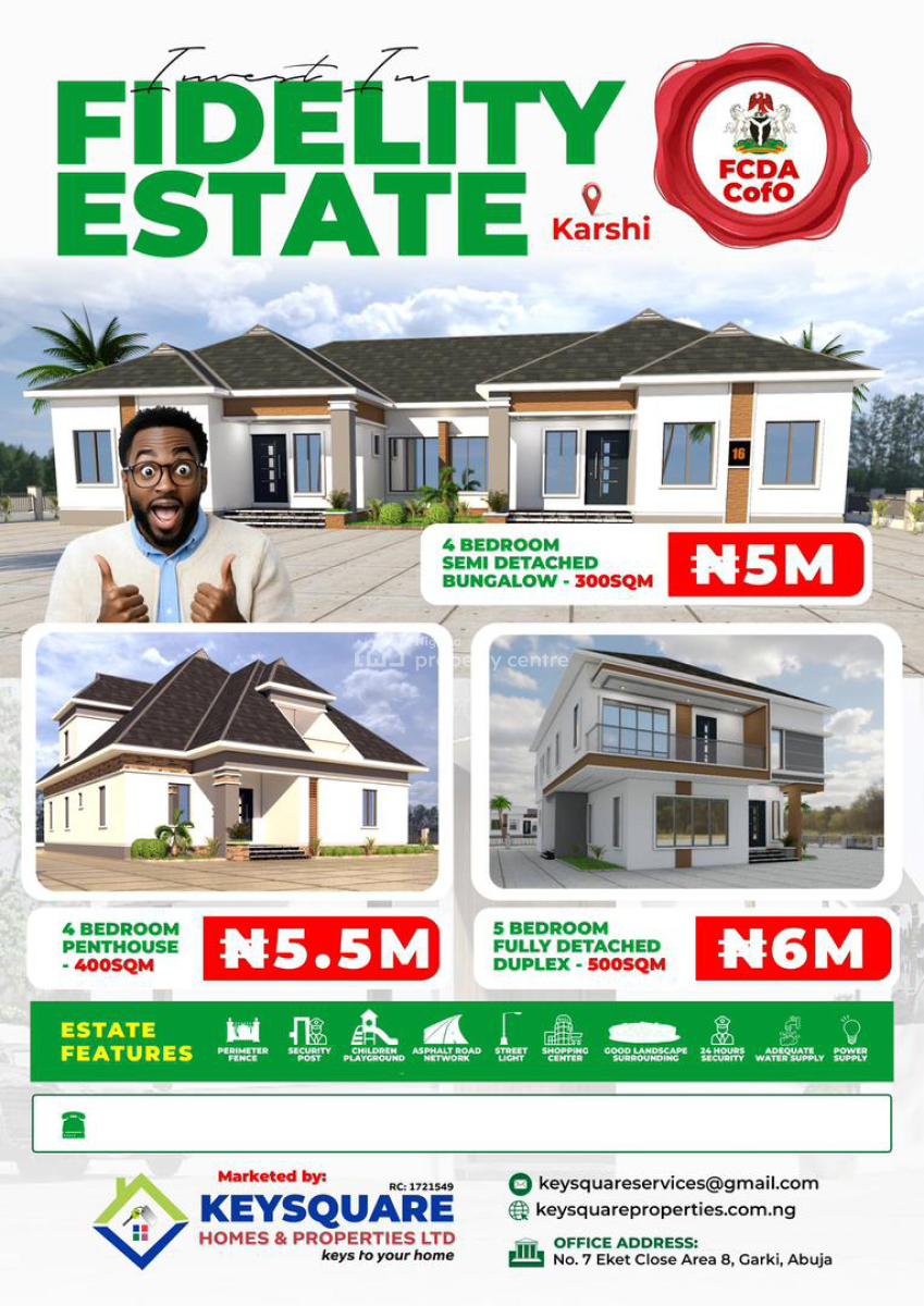 Buy and Build Estate, Fidelity Estate, Karshi, Abuja, Residential Land for Sale