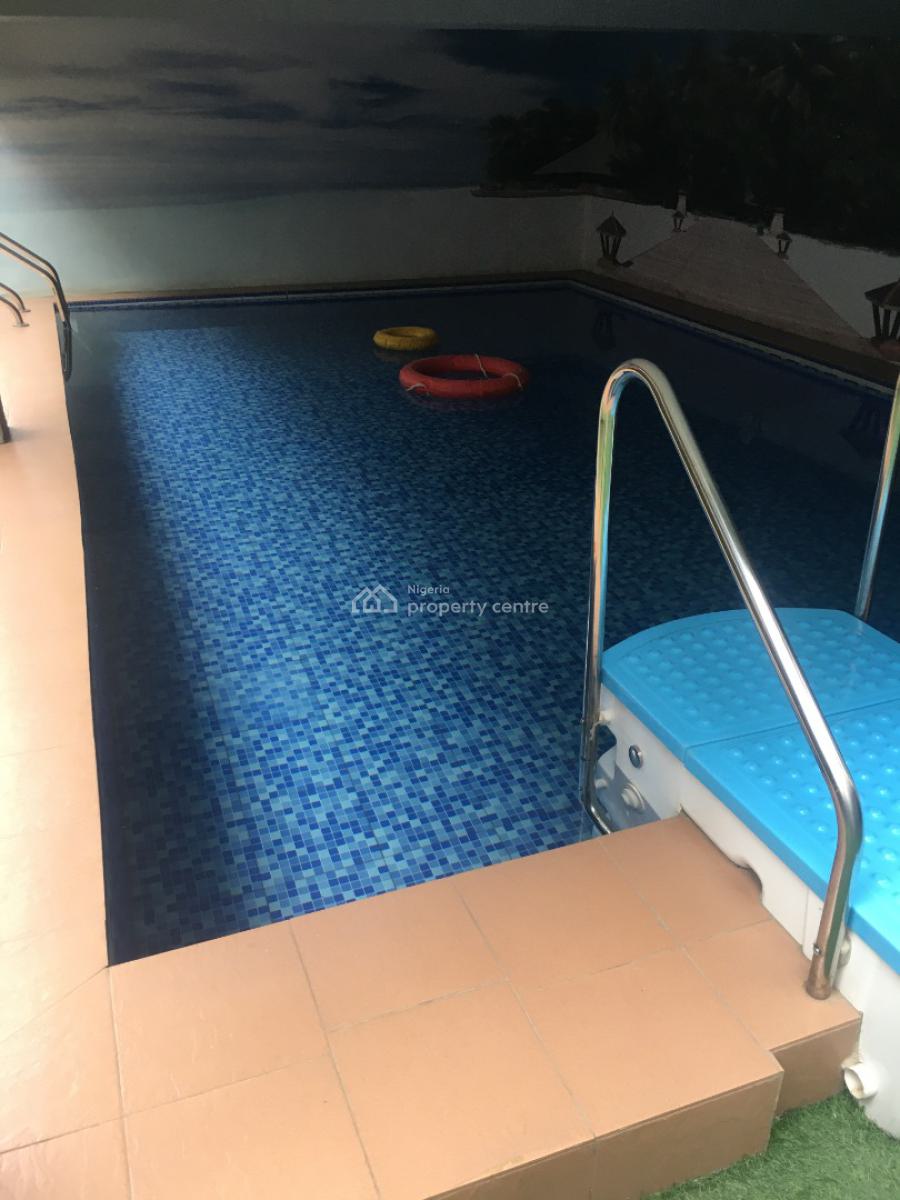 Luxury 2 Bedrooms Flat with Pool,lounge, Agbaoku Estate, Opebi, Ikeja, Lagos, Flat / Apartment Short Let