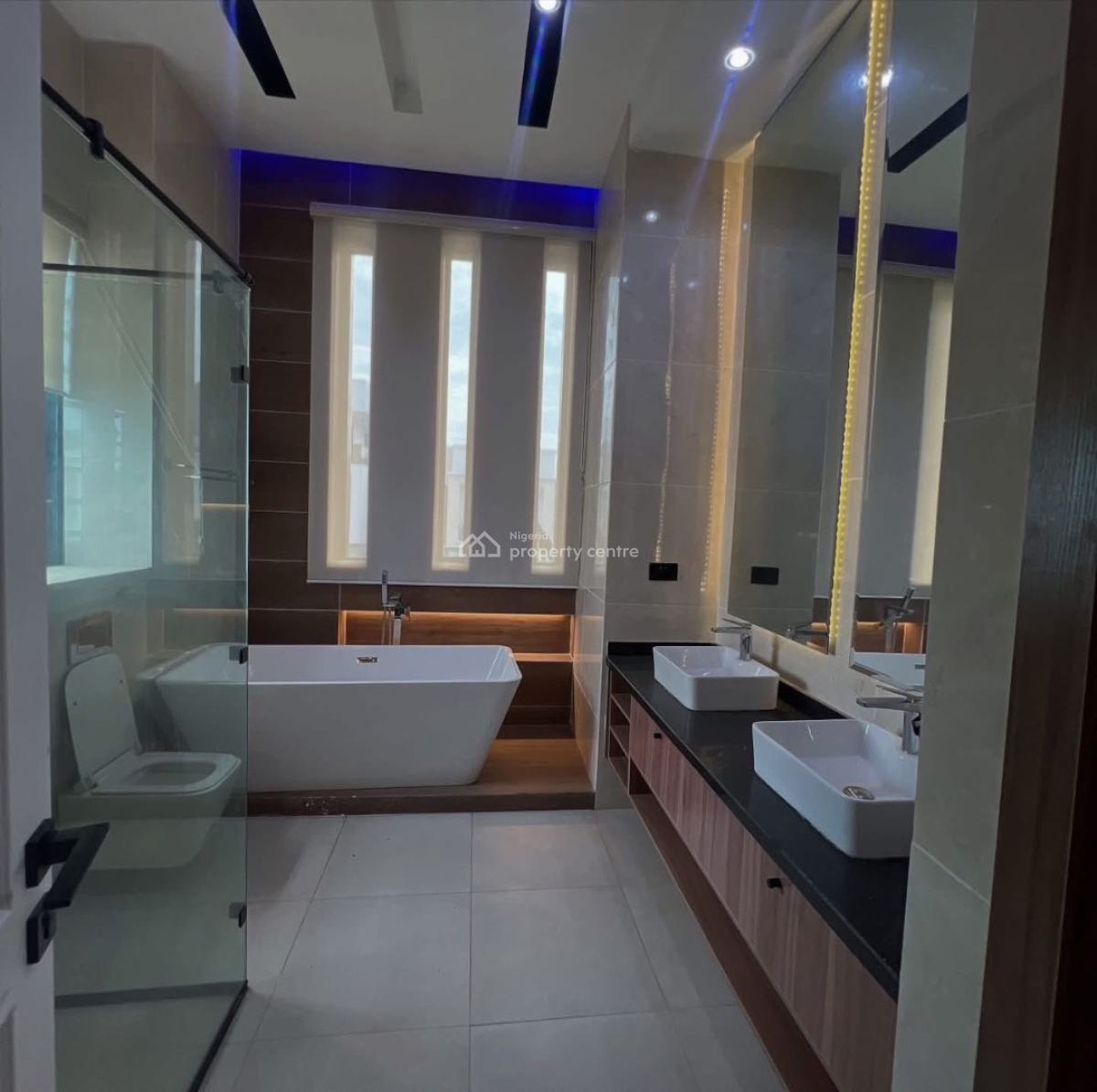 Luxury and Fully Furnished 5bedrooms Detached Duplex with Swimming, Megamorn Estate, Lekki, Lagos, Detached Duplex for Rent