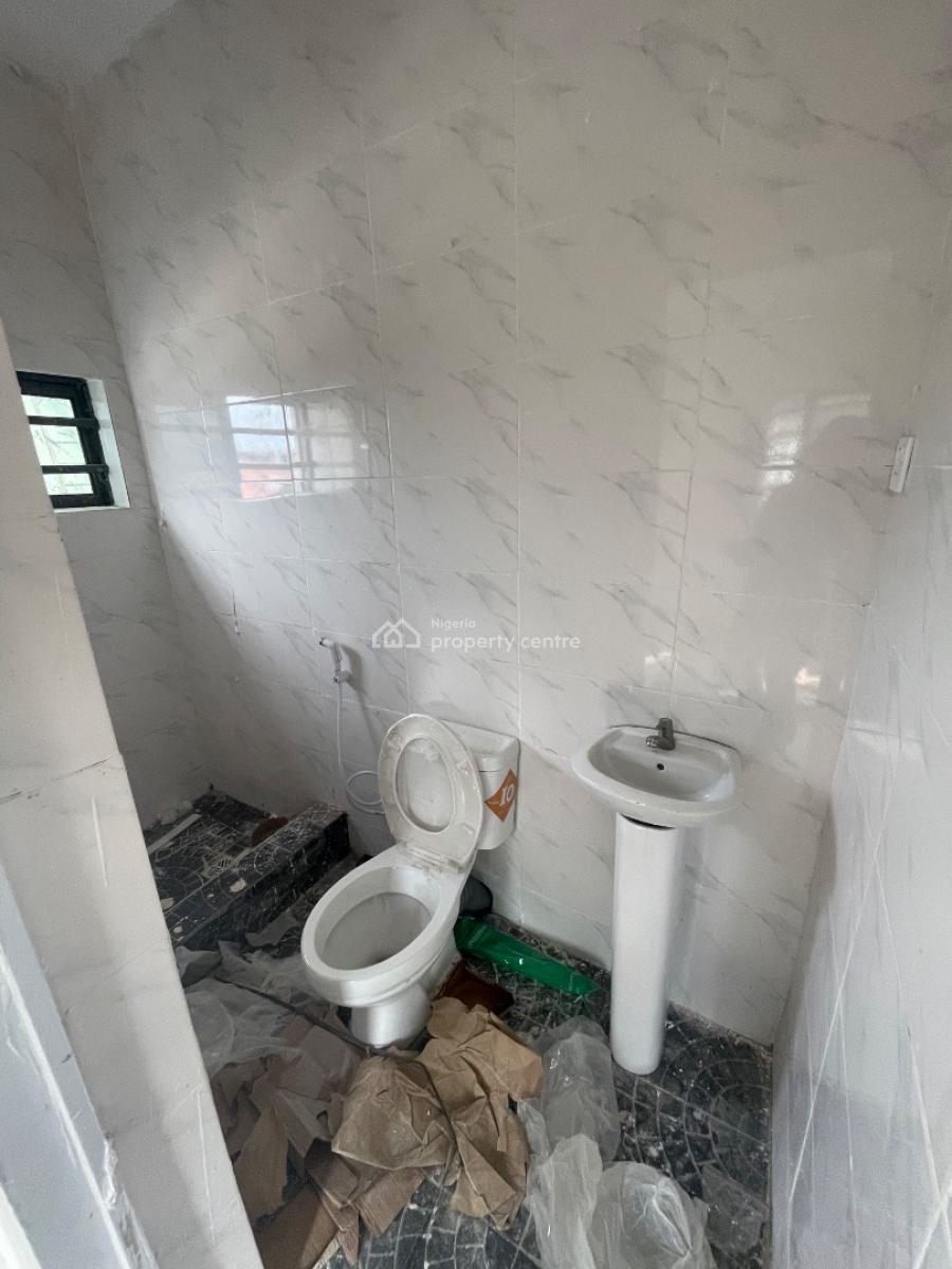 Brand New Luxury Mini Flats Upstairs Comes with Swimming Pools & Pitch, Located Inside an Estate,call to Enter and Secured Estate, Sangotedo, Ajah, Lagos, Mini Flat (room and Parlour) for Rent