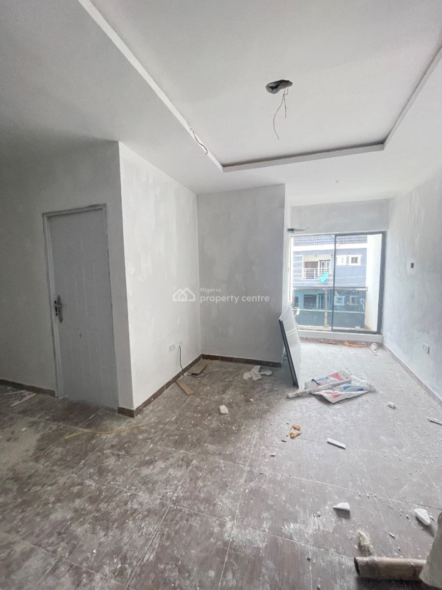 Brand New Luxury Mini Flats Upstairs Comes with Swimming Pools & Pitch, Located Inside an Estate,call to Enter and Secured Estate, Sangotedo, Ajah, Lagos, Mini Flat (room and Parlour) for Rent