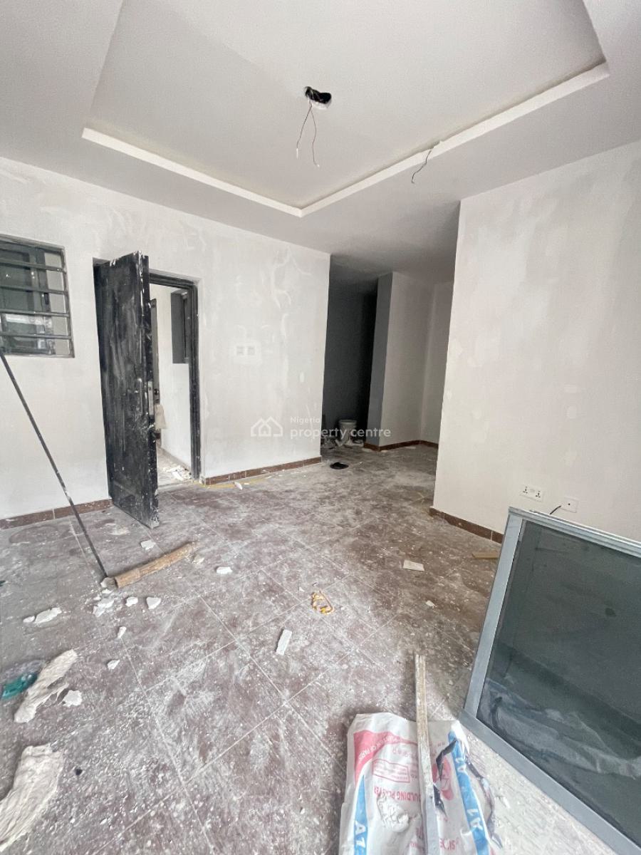 Brand New Luxury Mini Flats Upstairs Comes with Swimming Pools & Pitch, Located Inside an Estate,call to Enter and Secured Estate, Sangotedo, Ajah, Lagos, Mini Flat (room and Parlour) for Rent