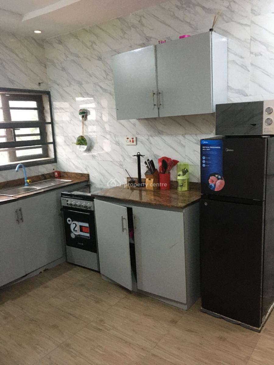 Fully Furnished 2 Bedrooms Flat with Pool,lounge, Agbaoku Estate, Opebi, Ikeja, Lagos, Flat / Apartment Short Let