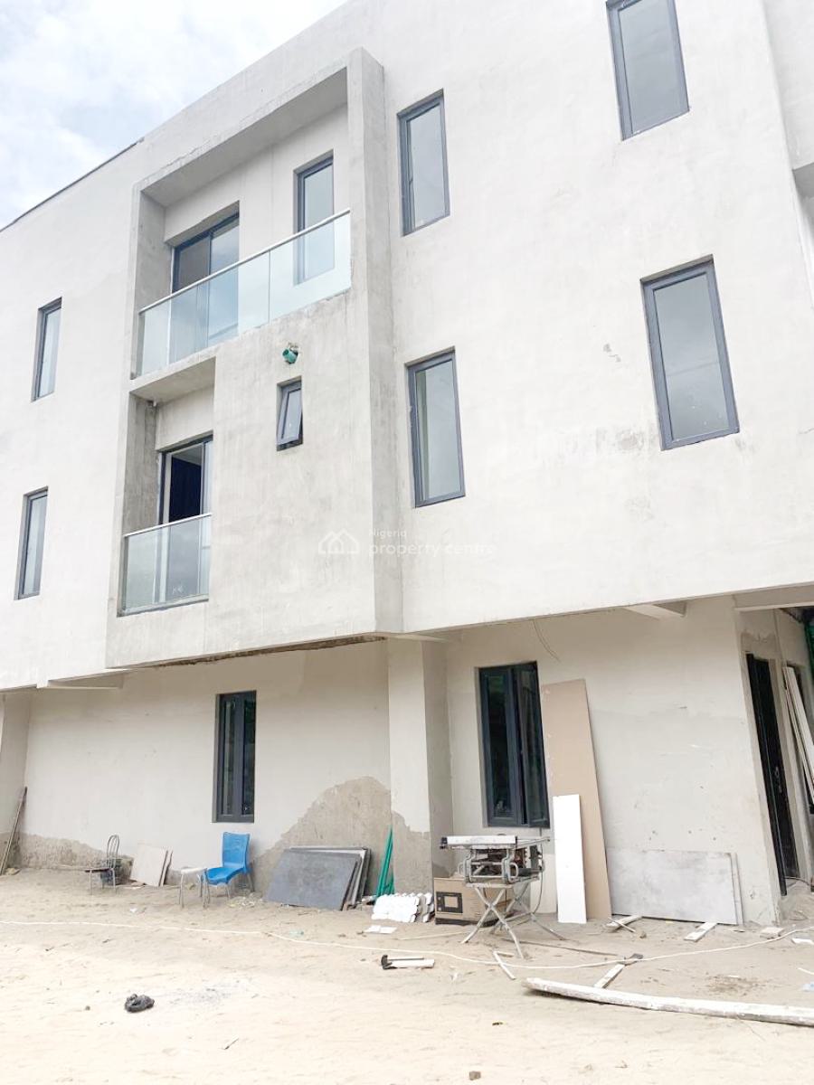 Newly Built Luxury 4 Bedroom Terrace Duplex with Bq, Banana Island, Ikoyi, Lagos, Terraced Duplex for Rent