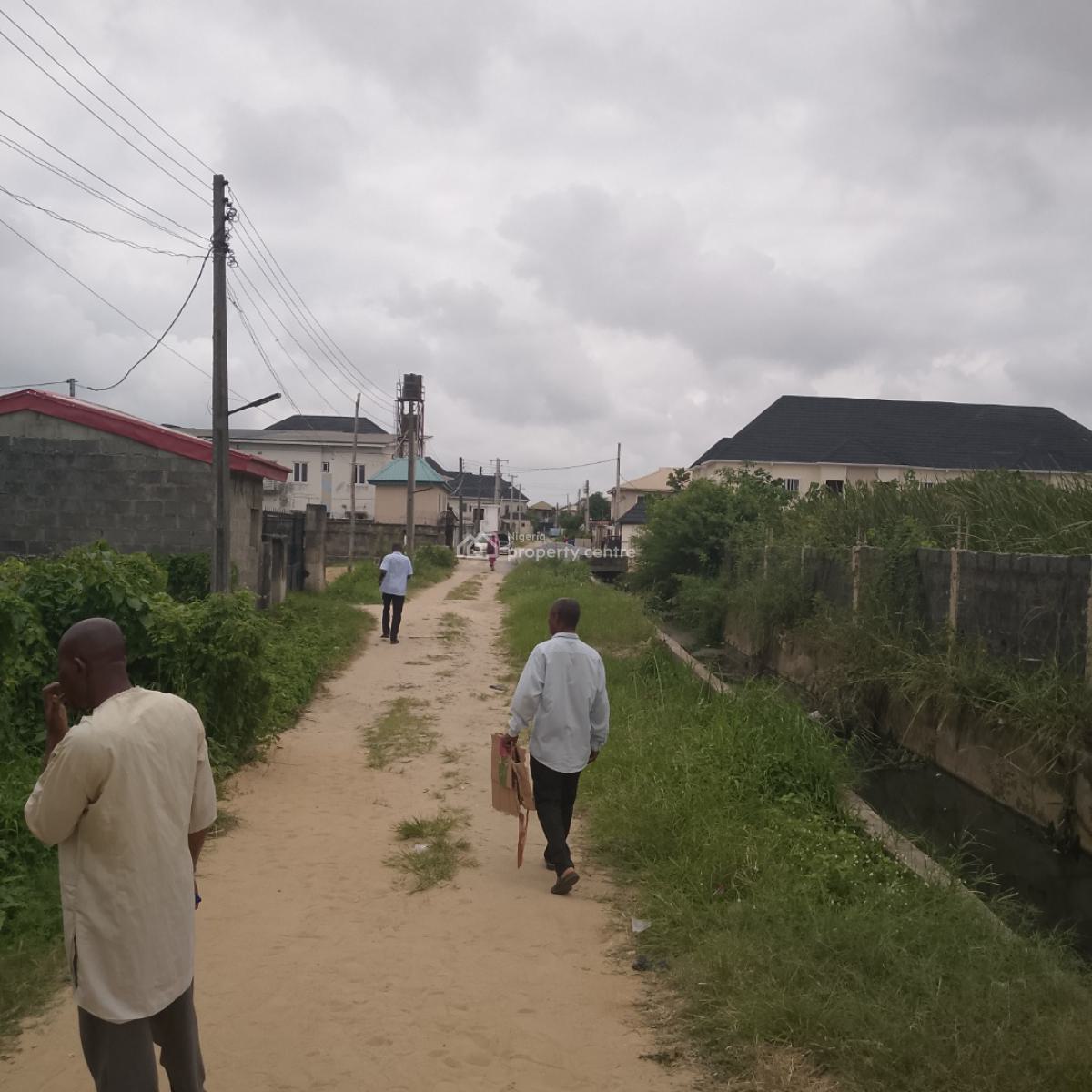 a Full Plot of Land with a 2 Bedroom Bq, Platinum Estate, Ado, Ajah Lekki., Ajah, Lagos, Residential Land for Sale