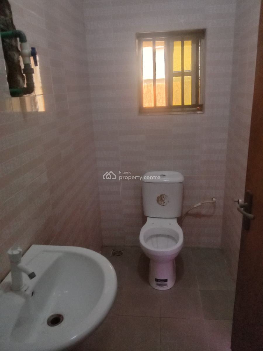 Standard Shared Apartment Downstairs, Badore Road at Rock Stone Estate, Ajah, Lagos, Self Contain (single Rooms) for Rent