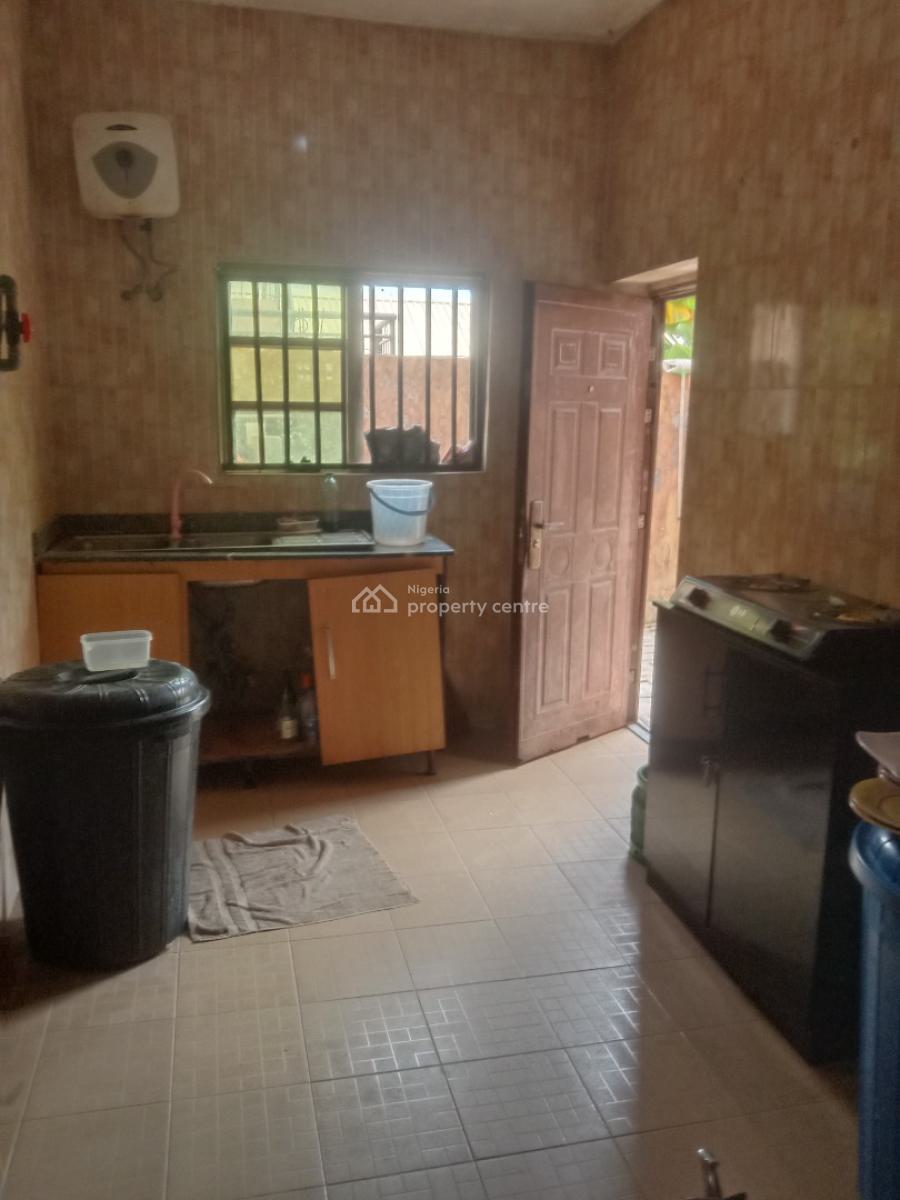 Standard Shared Apartment Downstairs, Badore Road at Rock Stone Estate, Ajah, Lagos, Self Contain (single Rooms) for Rent