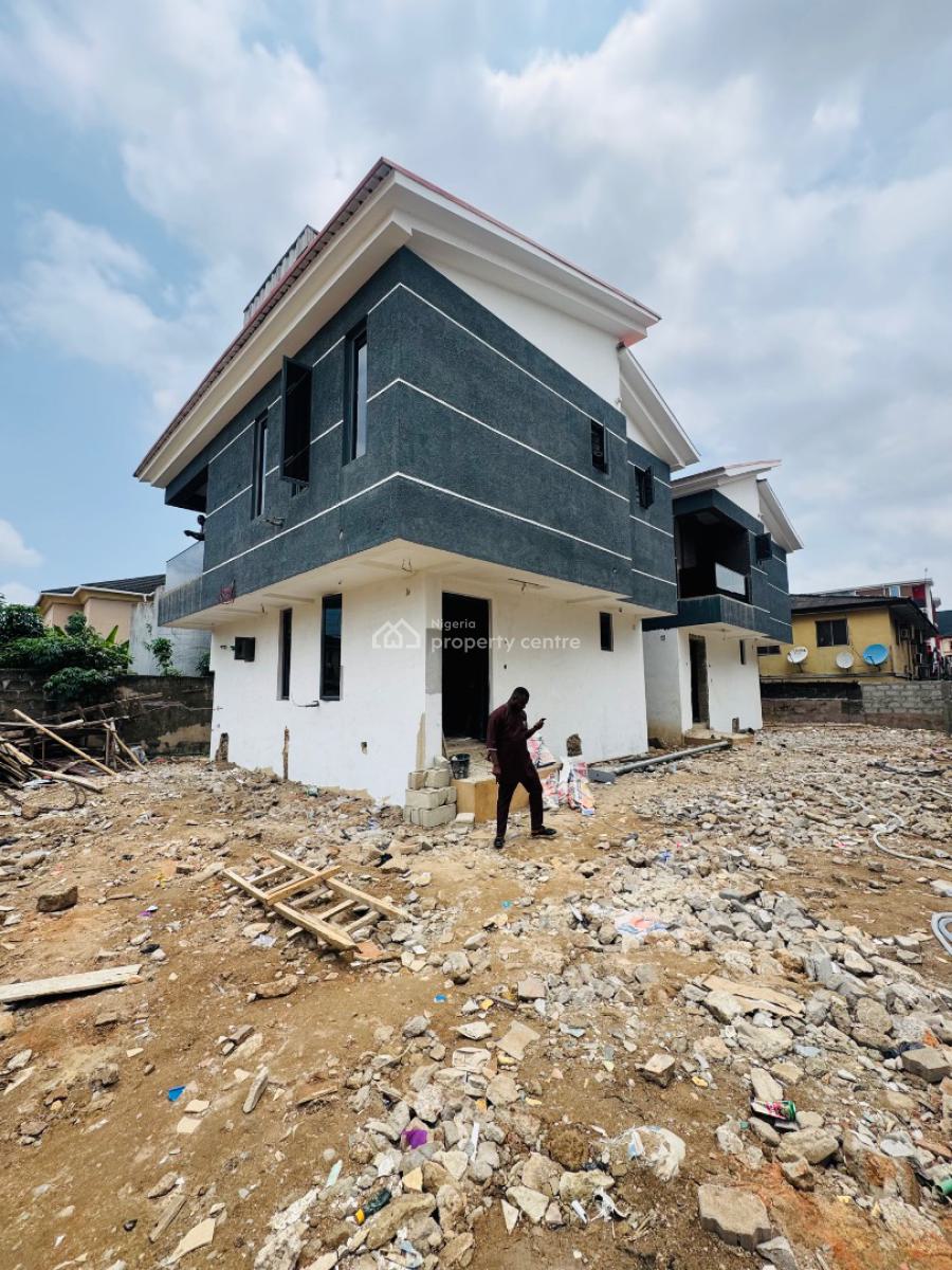 Architecturally Built 4 Bedroom Fully Detached Duplex with Bq, Surulere, Lagos, Detached Duplex for Sale