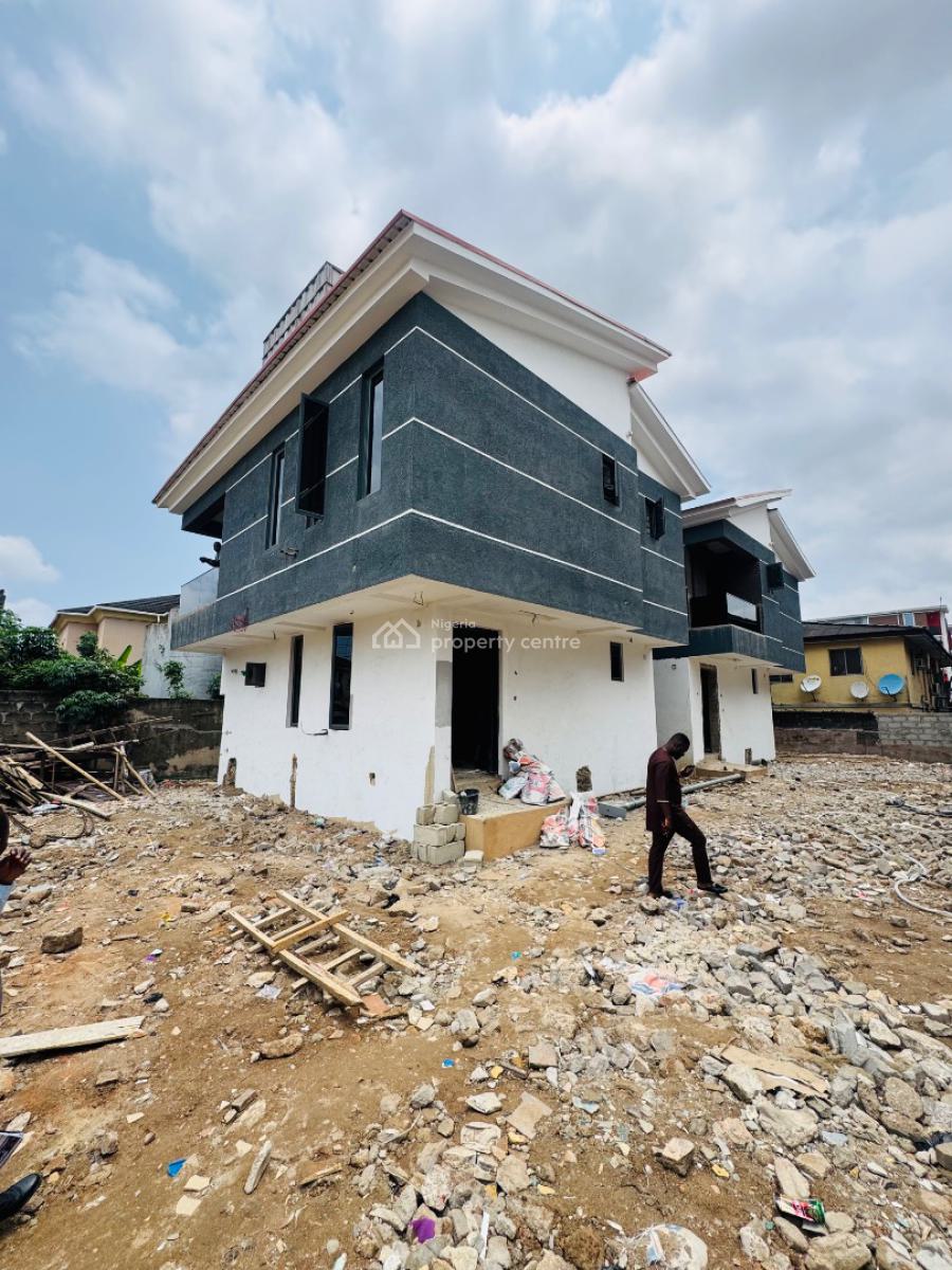 Architecturally Built 4 Bedroom Fully Detached Duplex with Bq, Surulere, Lagos, Detached Duplex for Sale