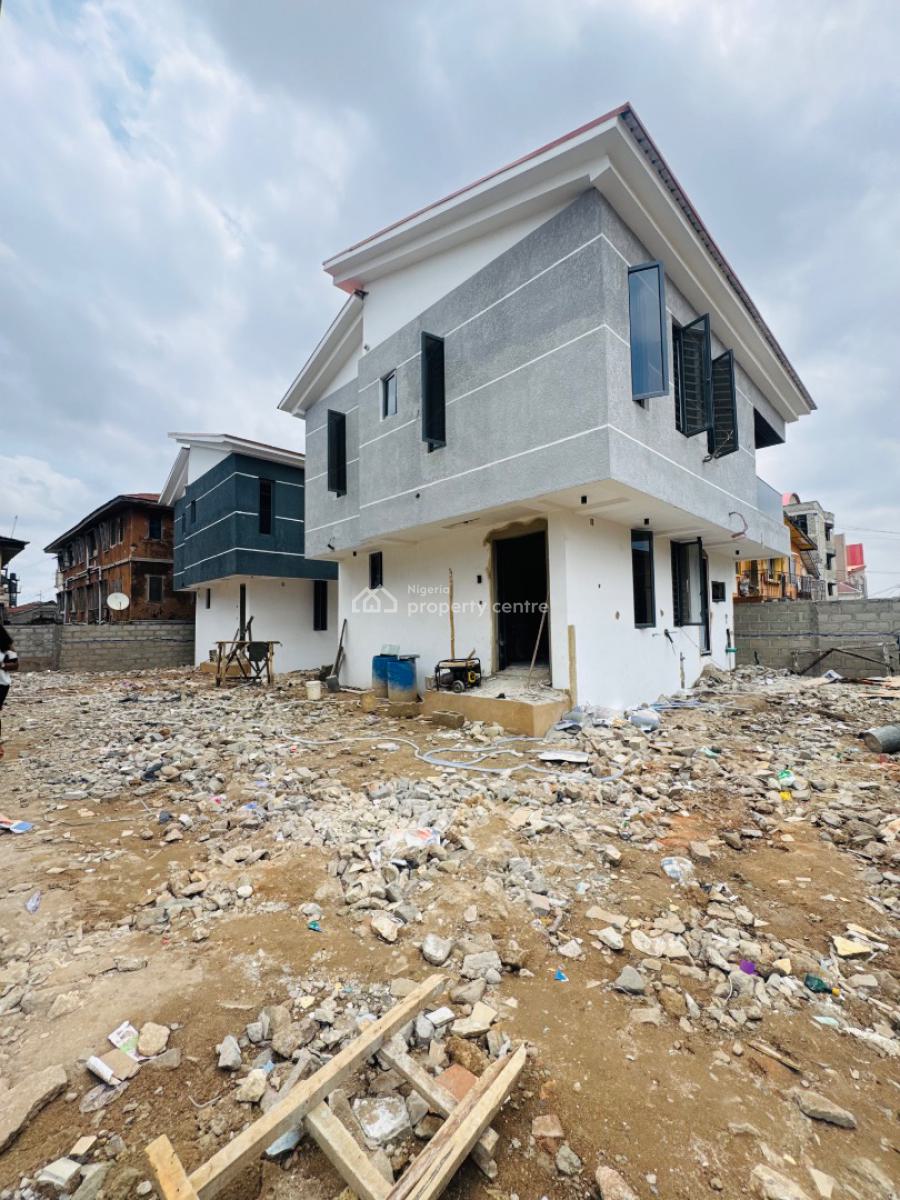 Architecturally Built 4 Bedroom Fully Detached Duplex with Bq, Surulere, Lagos, Detached Duplex for Sale